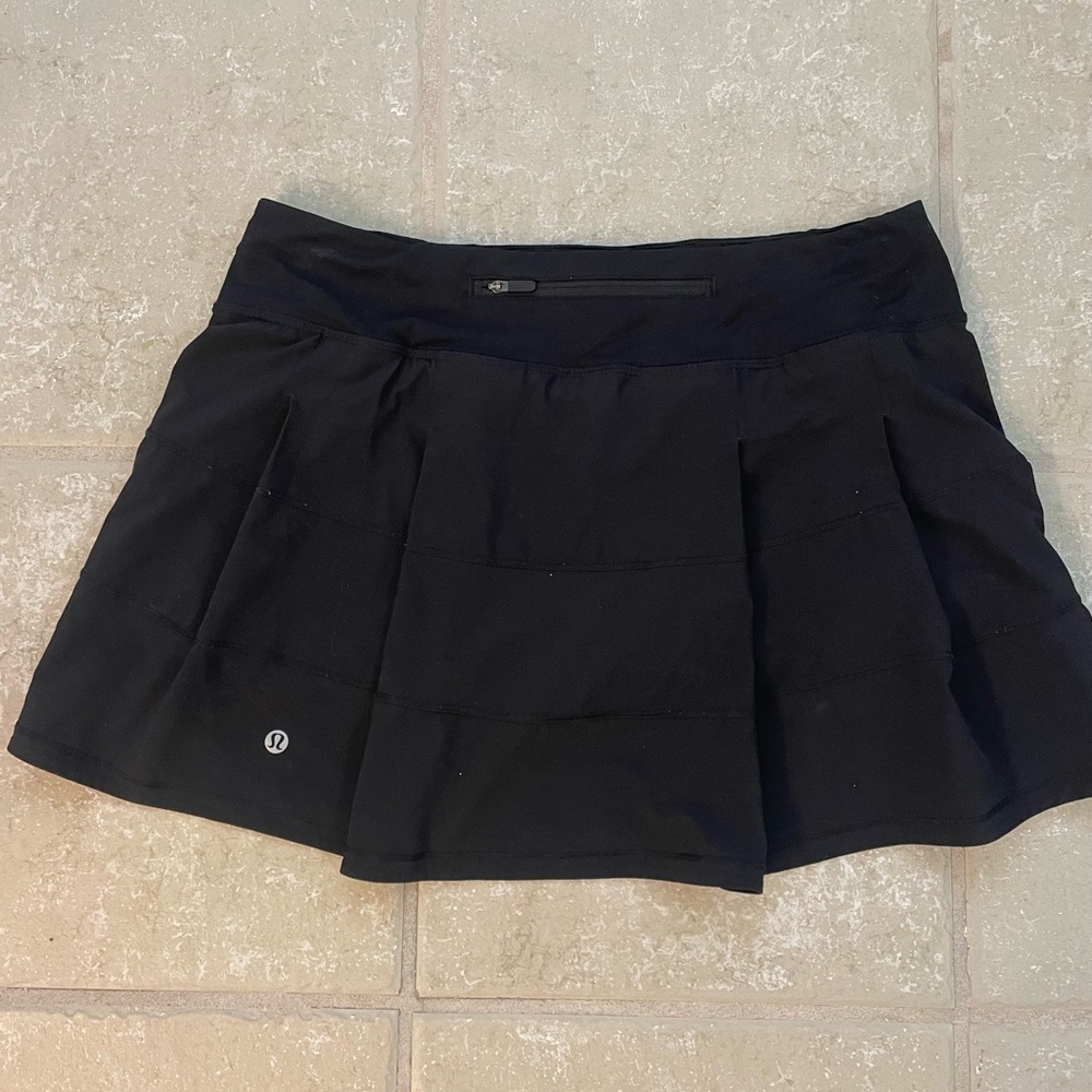 Black Lululemon Skort